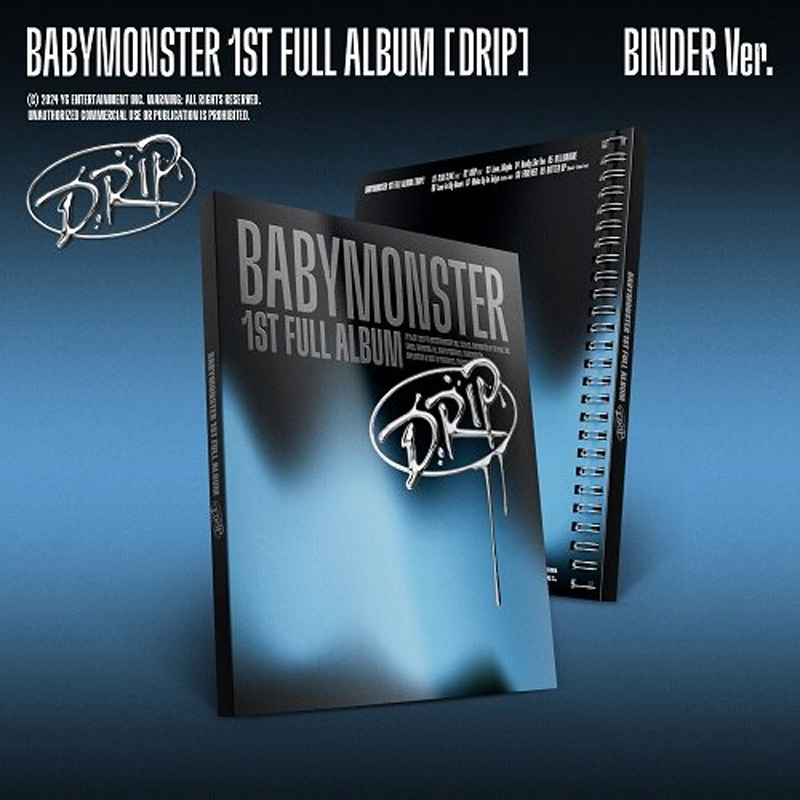 베이비몬스터 - BABYMONSTER 1st FULL ALBUM [DRIP] BINDER Ver.