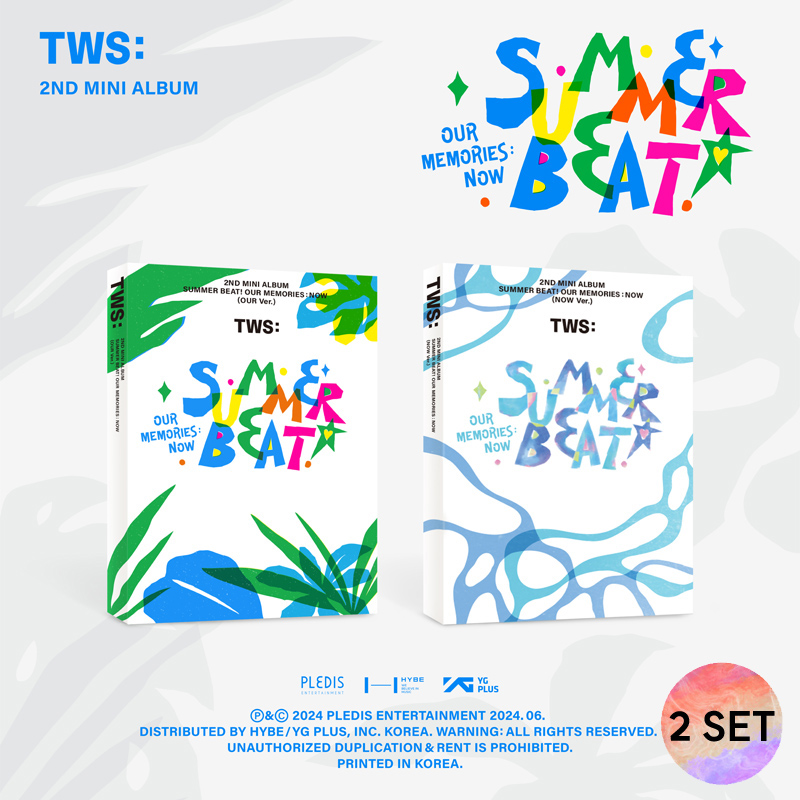 [2종 SET] 투어스 - 미니 2집 SUMMER BEAT!