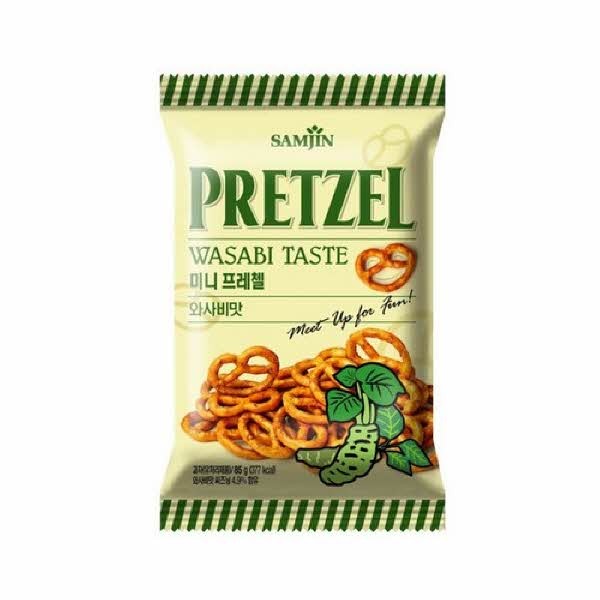 아트박스/오피스큐 [P]삼진 프레첼(와사비맛/70g*24ea/박스)