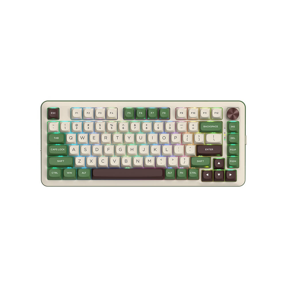 앱코 AK81BT PBT 특주축 핫스왑 RGB 가스켓 키보드 0002