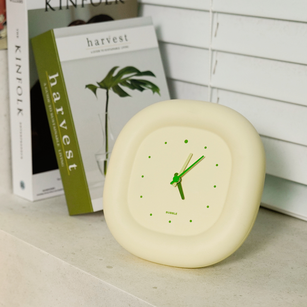 버블시계 무소음 인테리어 탁상 벽걸이시계B43 0002