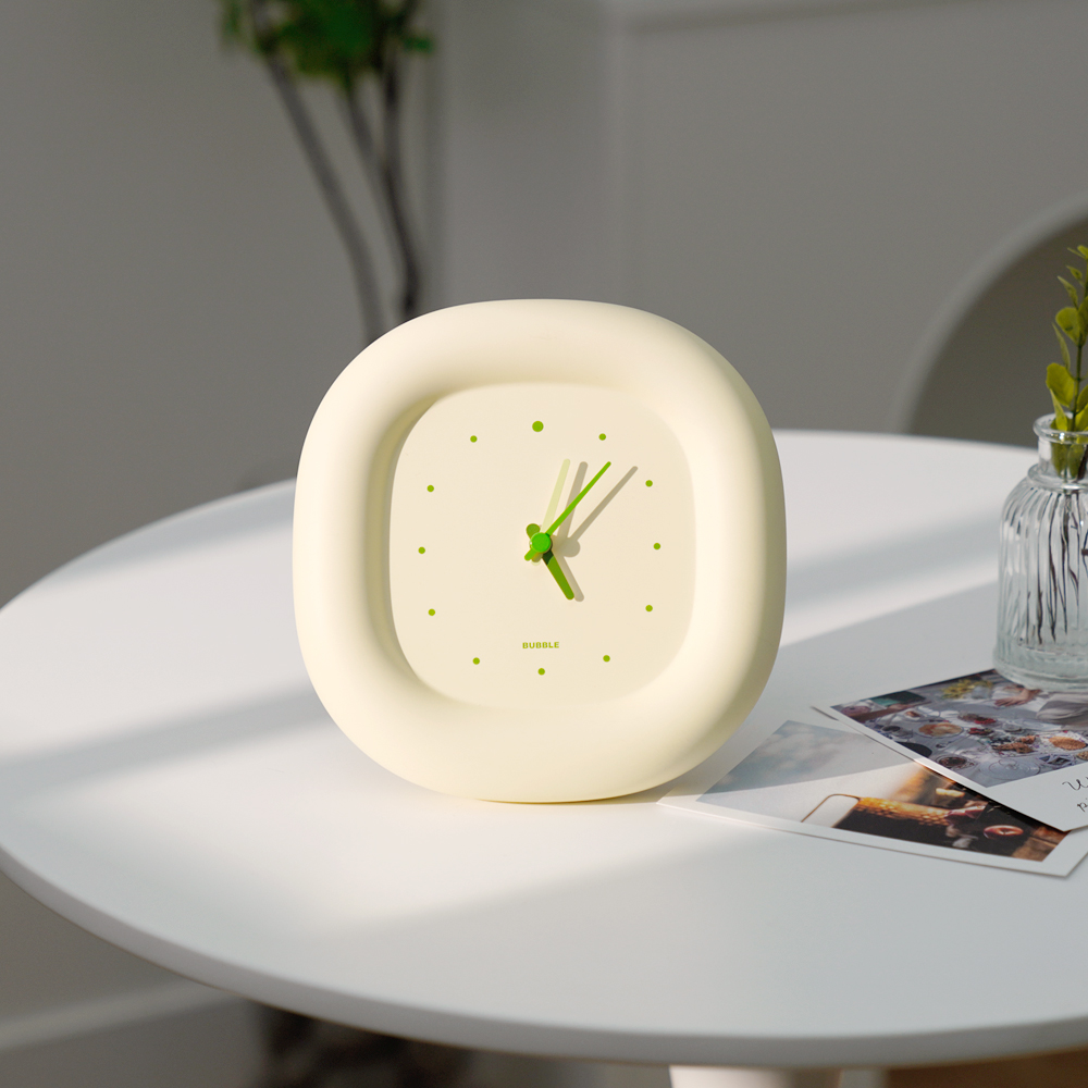 버블시계 무소음 인테리어 탁상 벽걸이시계B43 0005