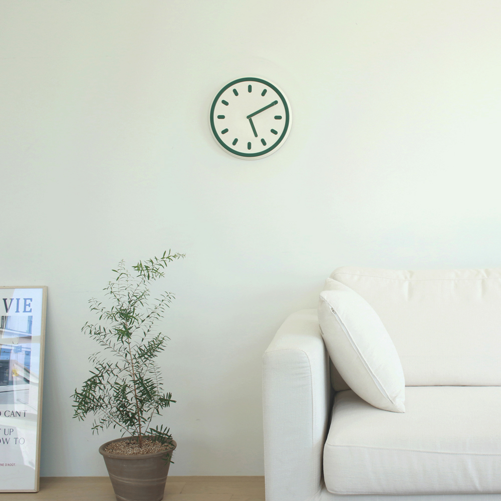 페니체 라인월클락 무소음 인테리어 벽걸이시계 0002