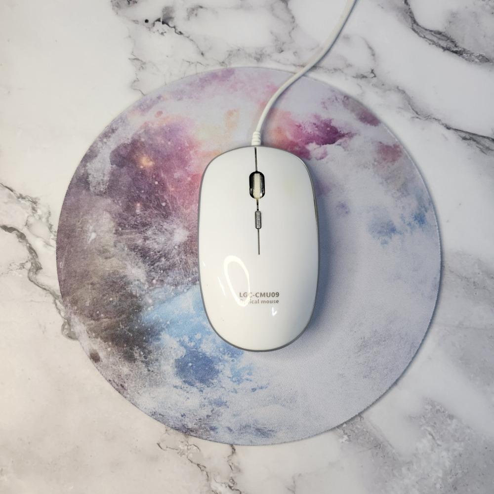 셀플리 미니 휴대용 패브릭 마우스 패드 예쁜 얇은 KK0149