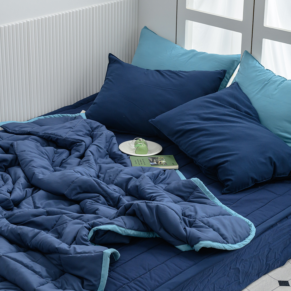 푸피 세미마이크로 워싱 간절기 이불세트 베개 Q