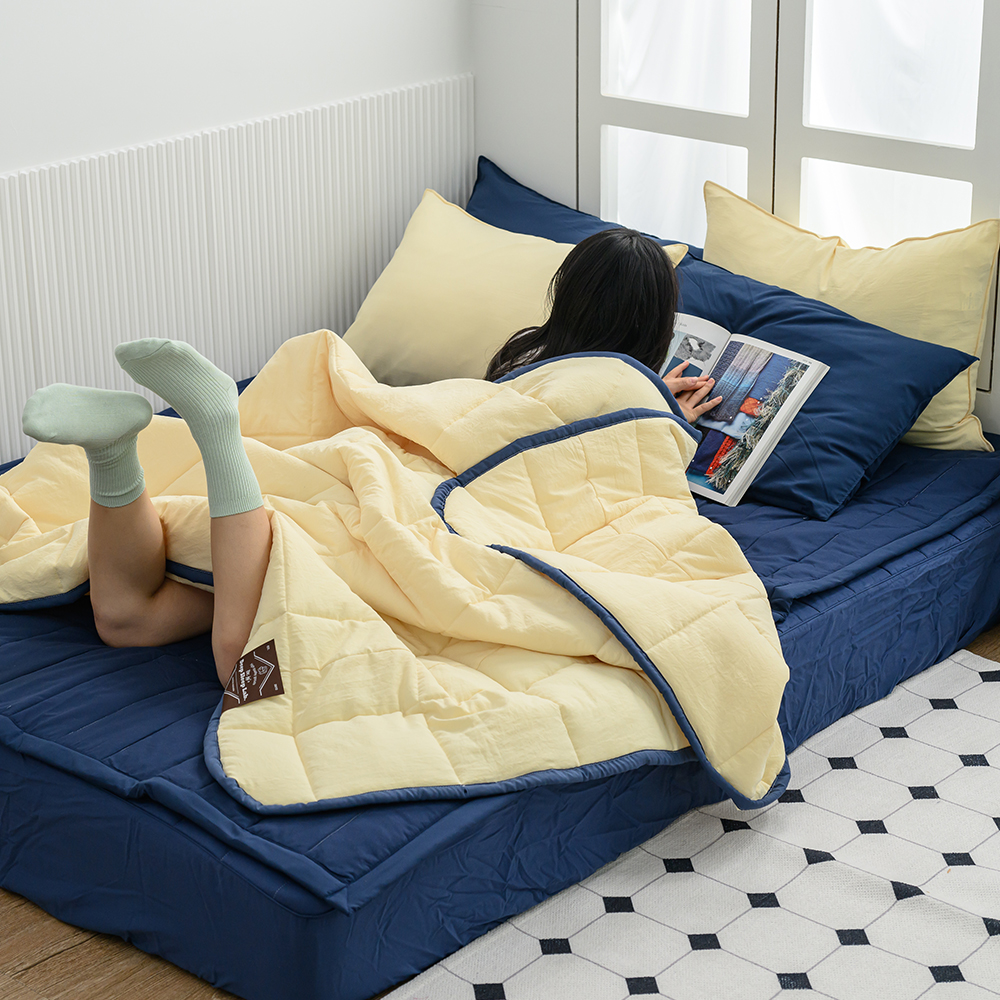 푸피 세미마이크로 워싱 간절기 이불세트 베개 Q 0004