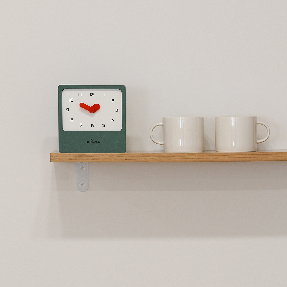 탁상시계 겸용 무소음 인테리어 소품 벽걸이 벽시계 0004