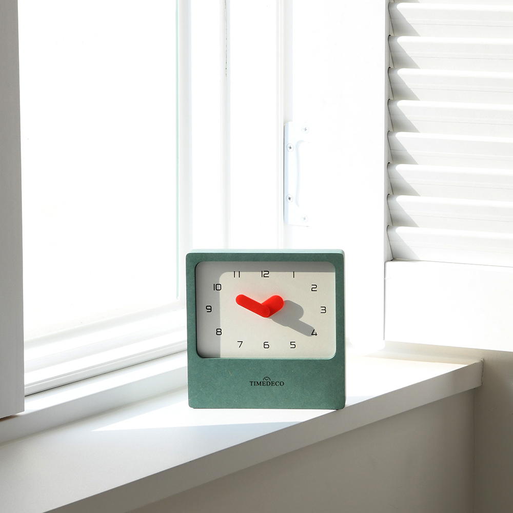 탁상시계 겸용 무소음 인테리어 소품 벽걸이 벽시계 0006