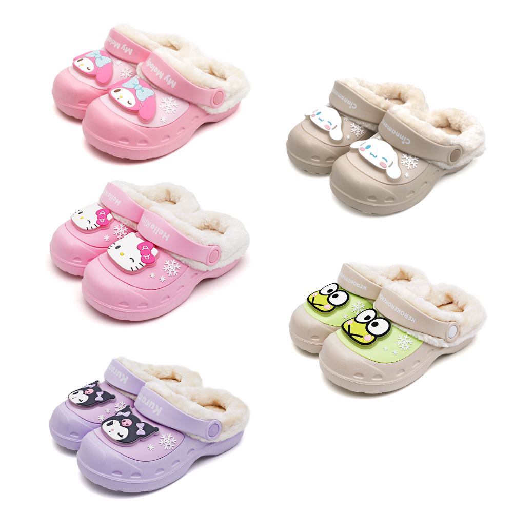 산리오 몰트 라이팅 방한샌들