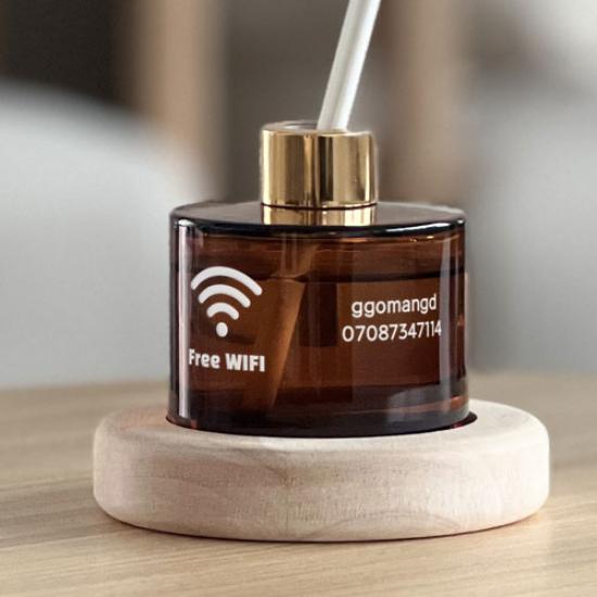 꾸밈 fa049-꼬망드우드받침디퓨저 프리와이파이존