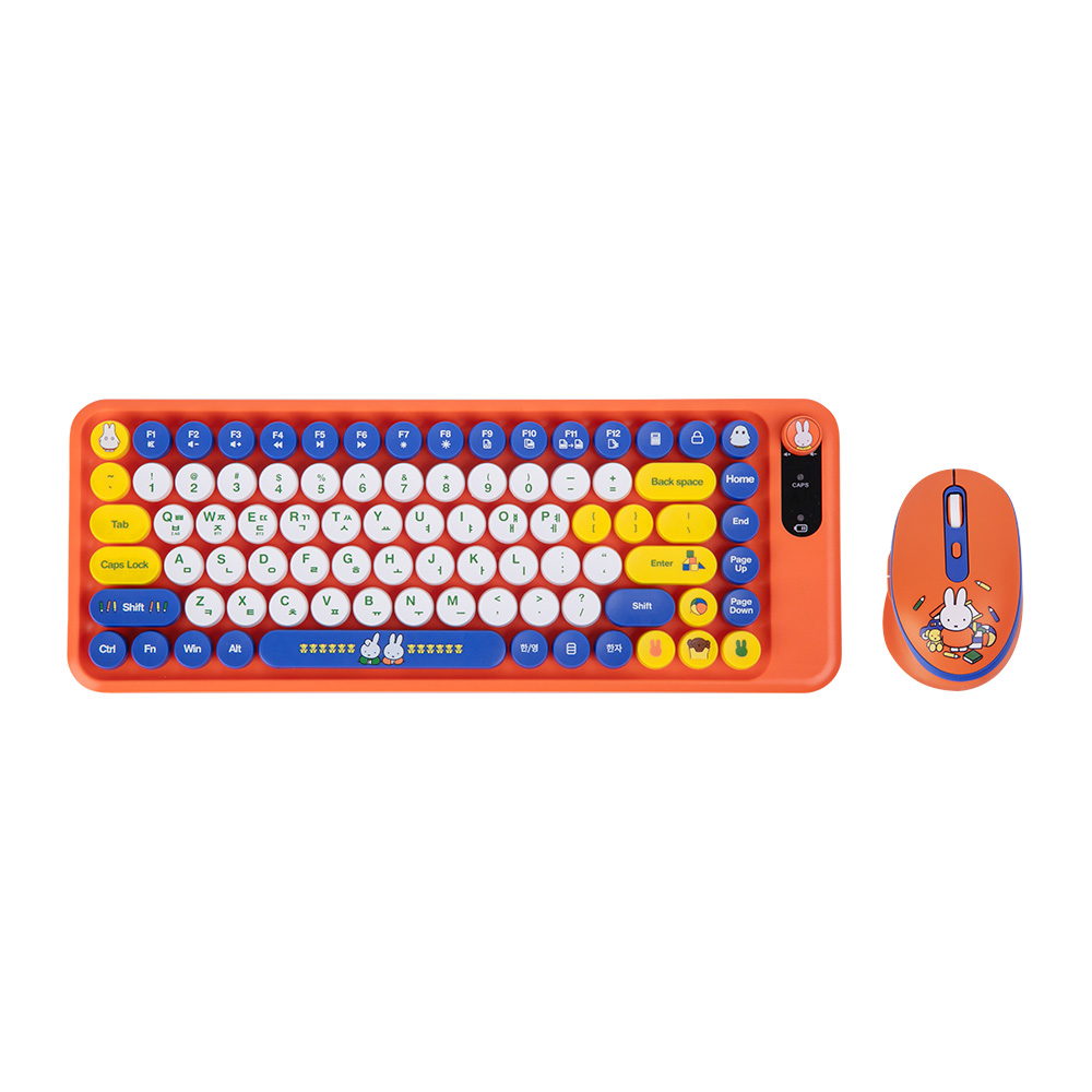 미피 무선 멀티페어링 키보드 마우스 콤보 세트 0005