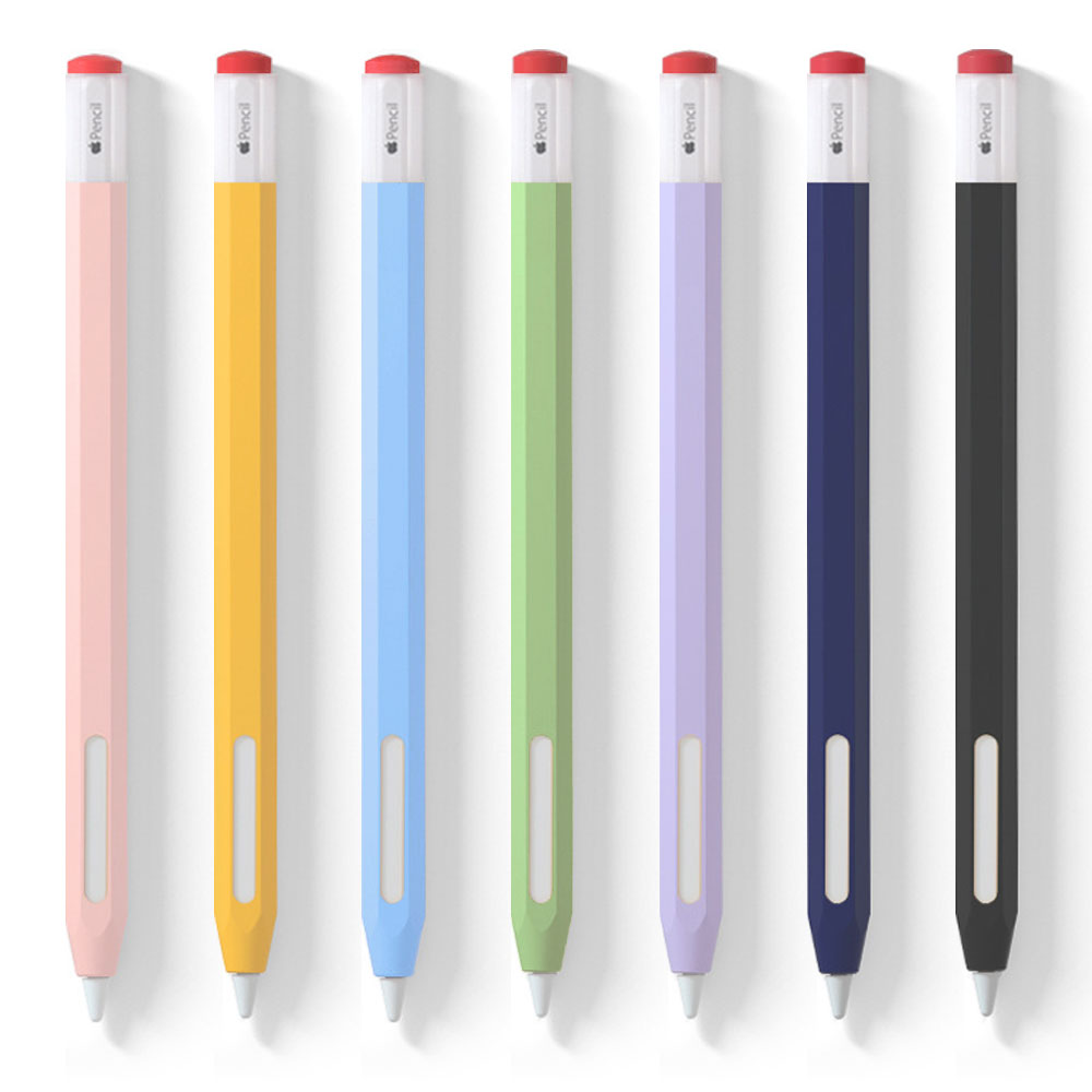 애플펜슬 2세대 연필 케이스 실리콘 젤리 육각 PA-16 0044