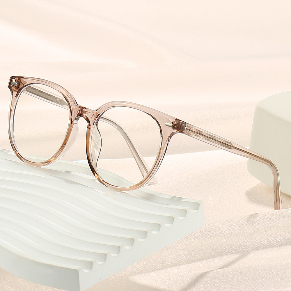 긱시크 무테 반무테 뿔테 안경 티타늄 안경테 TR8420 0005