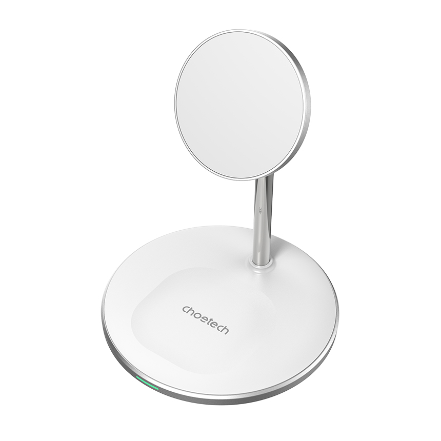 POOM | [CHOETECH] 초텍 2in1 마그네틱 무선충전기 (Light ver) T581-F