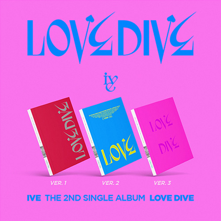 [3종 SET] IVE(아이브) - 싱글 2집 LOVE DIVE