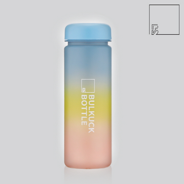 BULKUCK 트라이탄 레인보우 보틀 500ml (블루) 0001