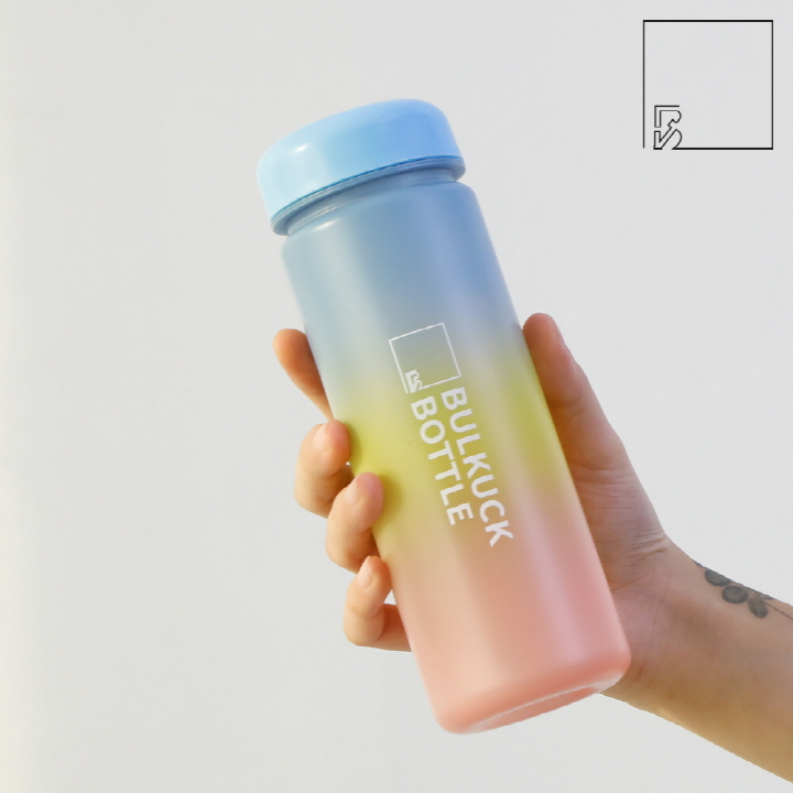 BULKUCK 트라이탄 레인보우 보틀 500ml (블루) 0005