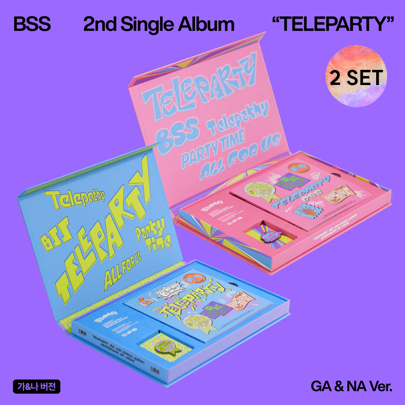 [2종 SET] 부석순 - 2nd Single Album ‘TELEPARTY’