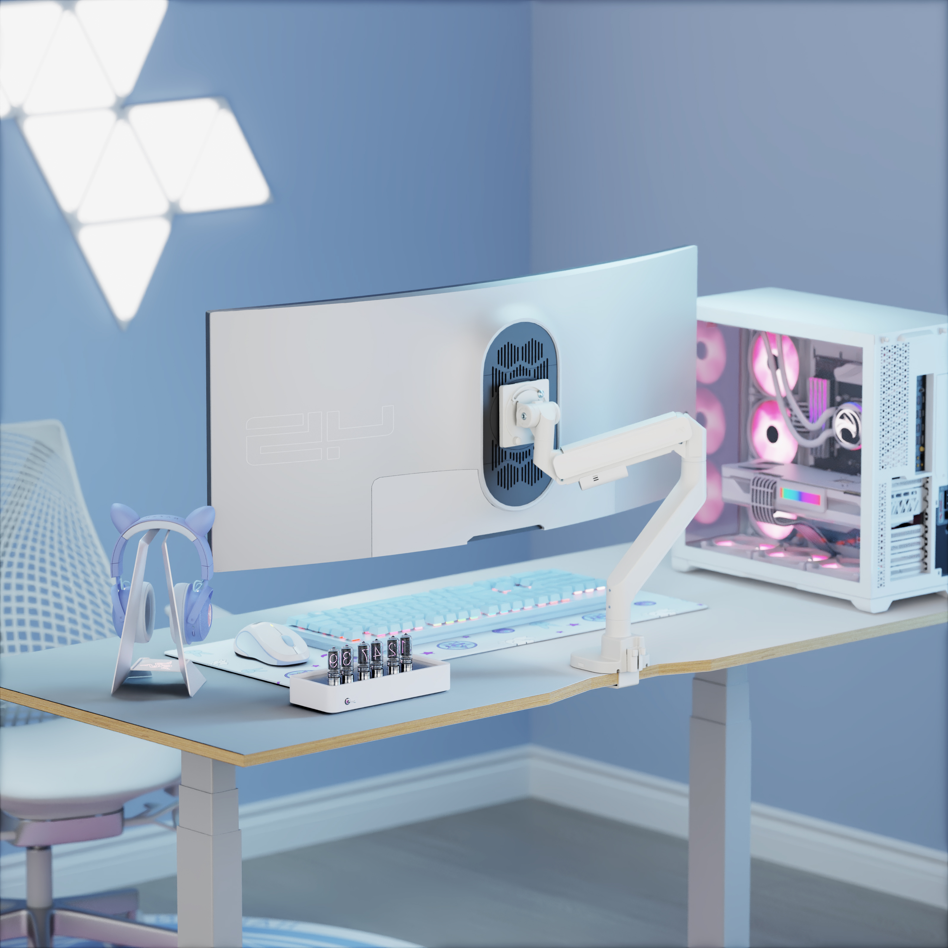 (주)엔산마운트 엔산마운트 UHML-15 울트라 <b>초</b><b>고중량</b> 싱글 <b>모니터</b><b>암</b>