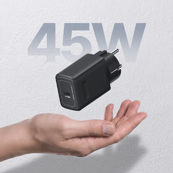 USB PD 45W PPS GaN 접지 초고속 충전기 GB451 화이트 0002