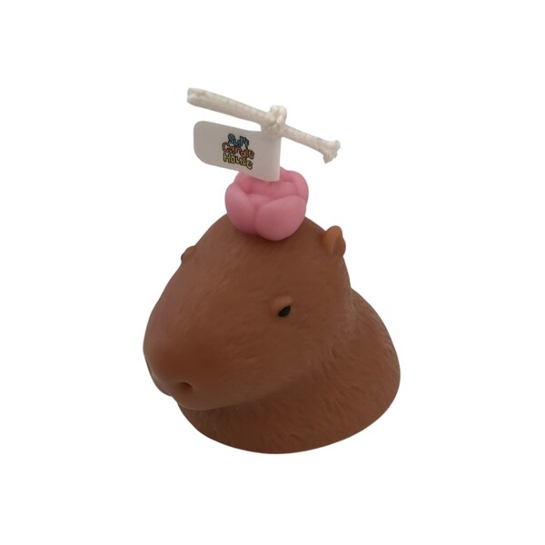 꽃피바라 (Flower Capybara Candle)