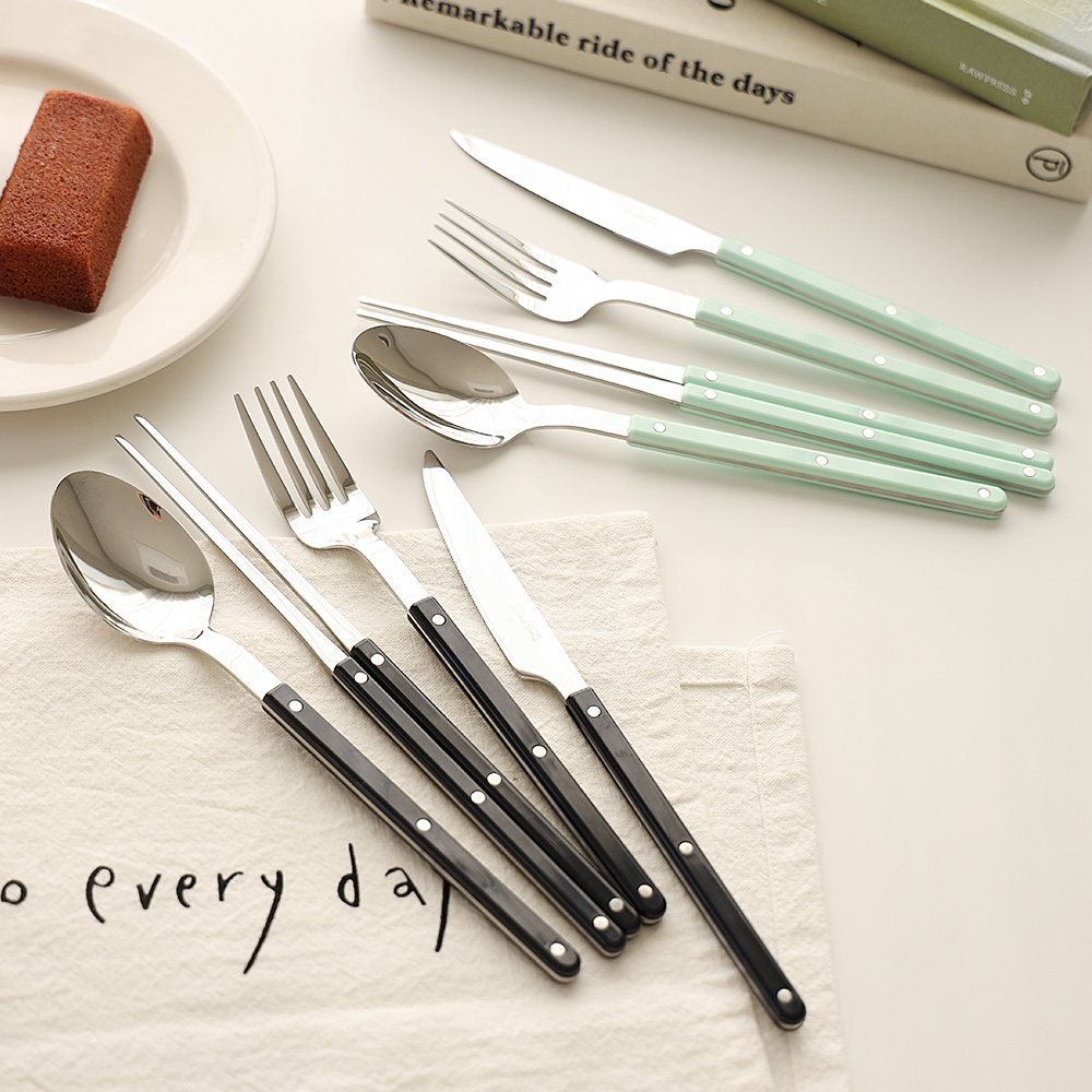 모닝 커트러리 세트 4p (6colors) 0002