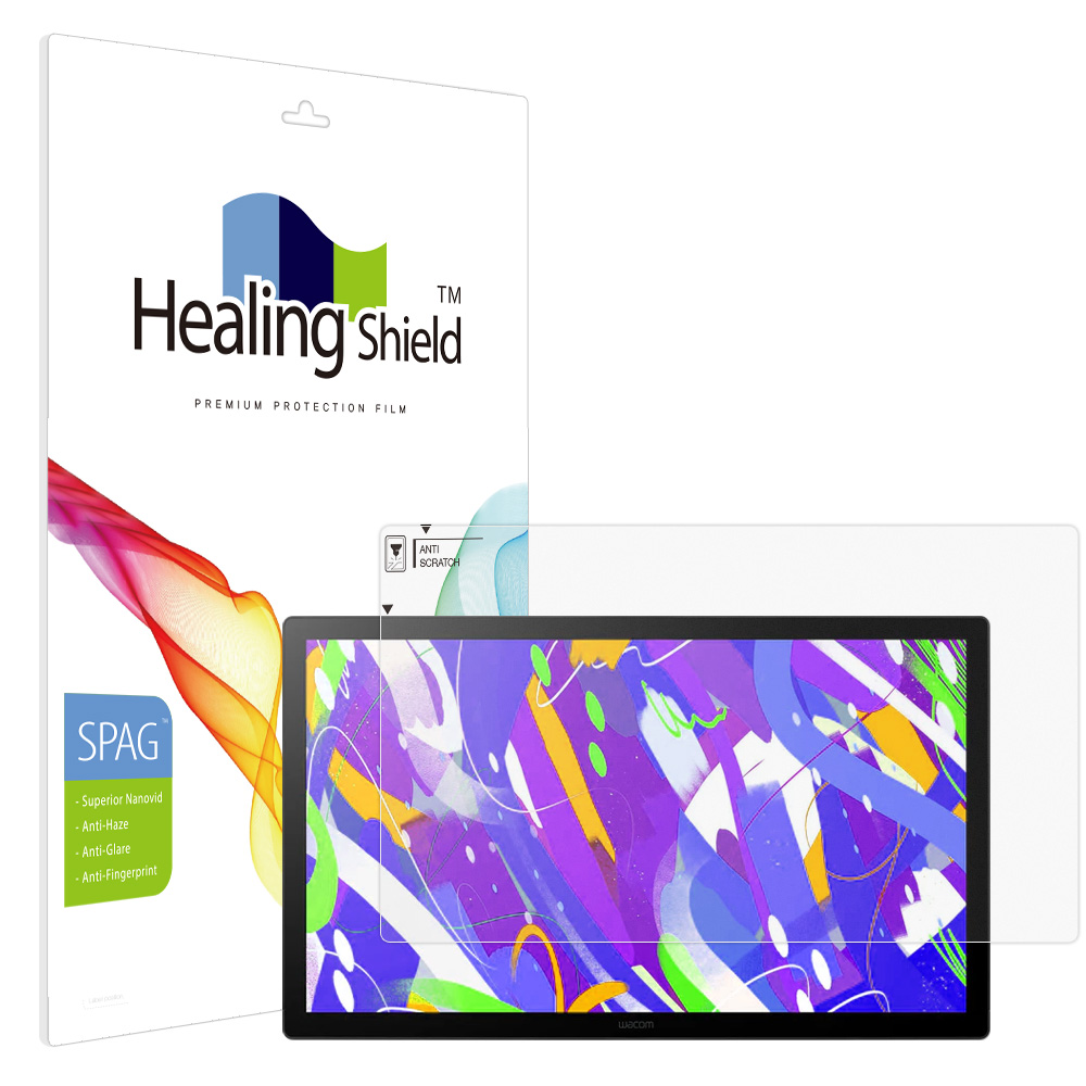 아트박스/힐링쉴드 와콤 신티크24 터치 DTH246 슈페리어저반사 액정필름