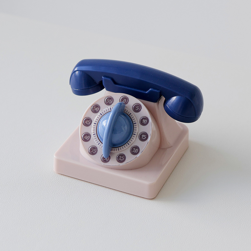 전화기 다이얼 수동 주방 타이머 0003