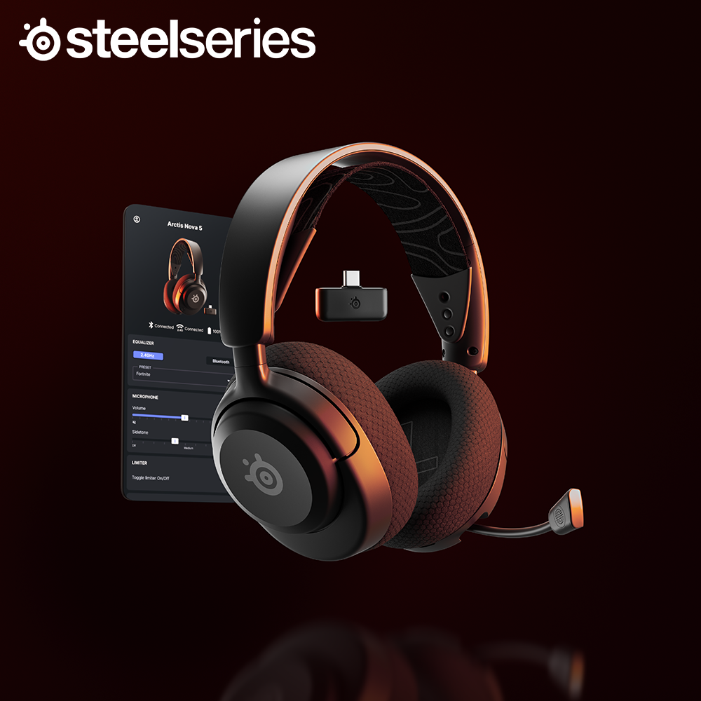 [s] 스틸시리즈 Arctis Nova 5 Wireless 무선 게이밍 헤드셋 0006