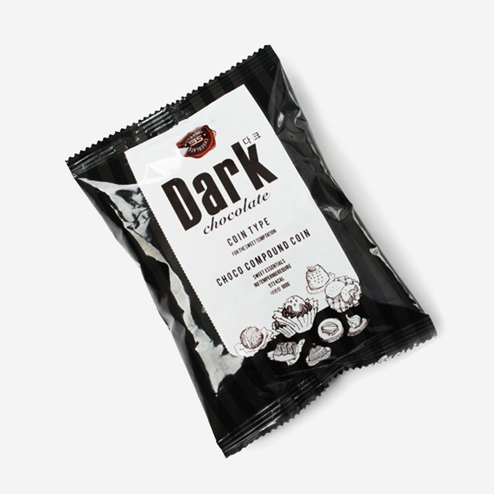 다크초코 컴파운드 코인초콜릿 100g 상온 - POOM