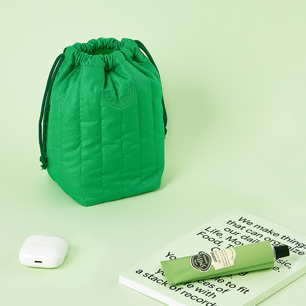 [안테나샵] 테이블토크 패딩 스트링 파우치 0003