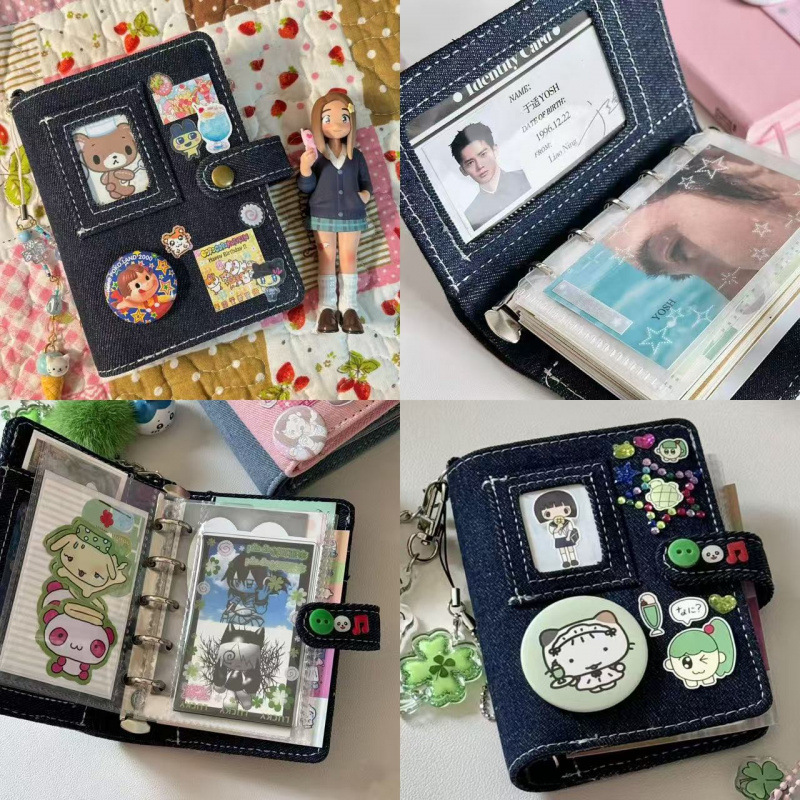 데님 다이어리 5공 다이어리 플래너 바인더 일기장 0006