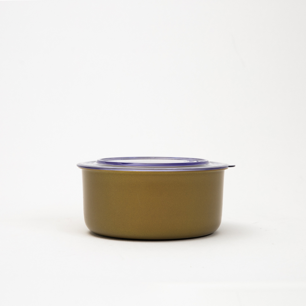 (주) 풍안 아트박스/쿠플라트 원형 밀폐용기 (대) 15 x 6 cm 740ml 항균/항바이러스