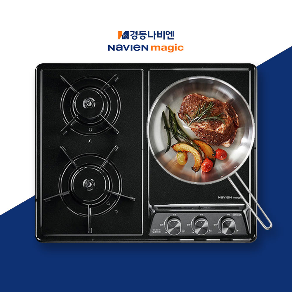 경동나비엔 경동 매립형 가스레인지 3구 GRB7003ND LNG 블랙