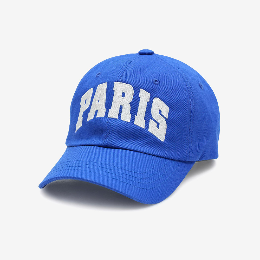 [23SS][벤시몽] PARIS BIG LOGO BALL CAP - BLUE 0004