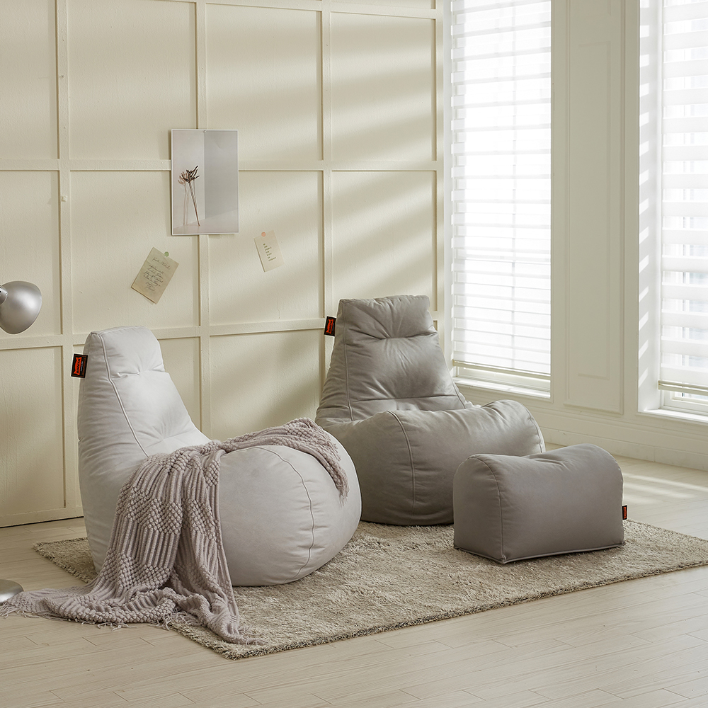 초대형 티아라 BF501 비건레더 빈백소파 0002