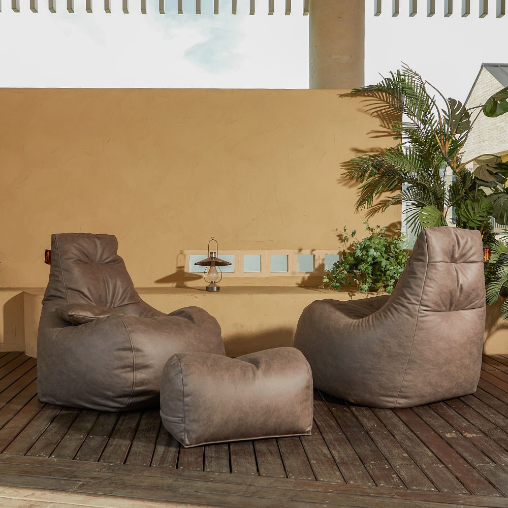 초대형 티아라 BF501 비건레더 빈백소파 0005