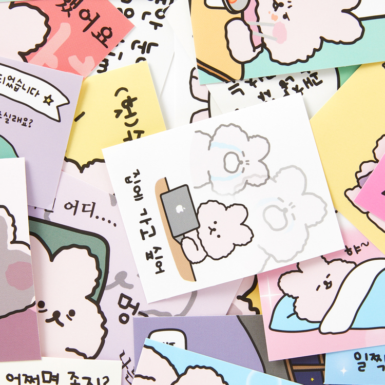 토깽씨밈 스티커팩 (04013306)