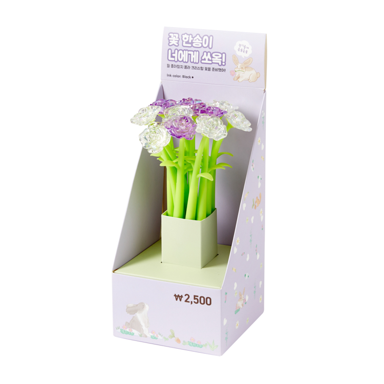 크리스털 꽃볼펜 (15010179) 0003