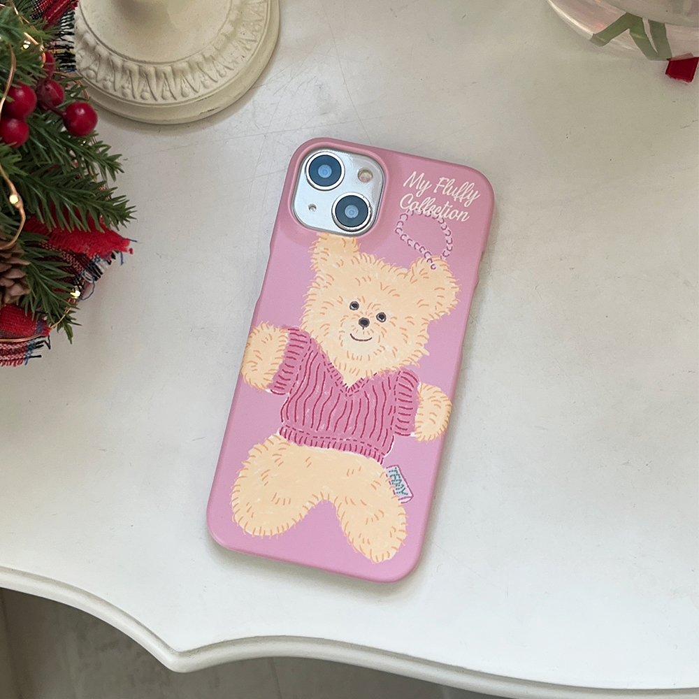 big knit bear 디자인 [하드 폰케이스] 0003