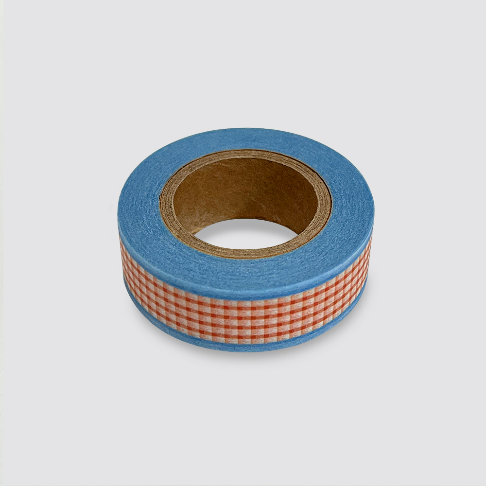 girlish check masking tape