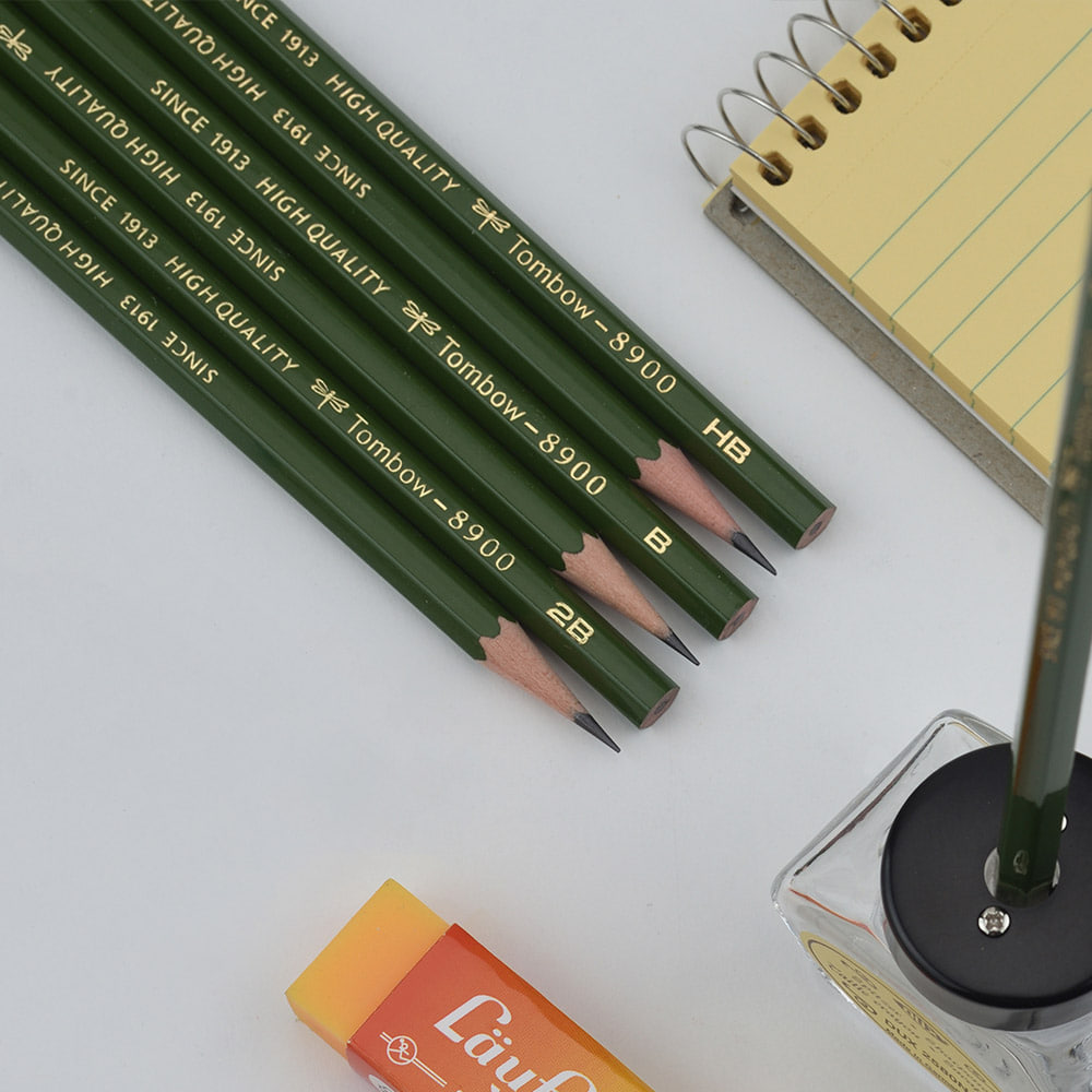 [톰보] 빈티지 8900 연필 전문가용 HB B 2B 낱자루 0002