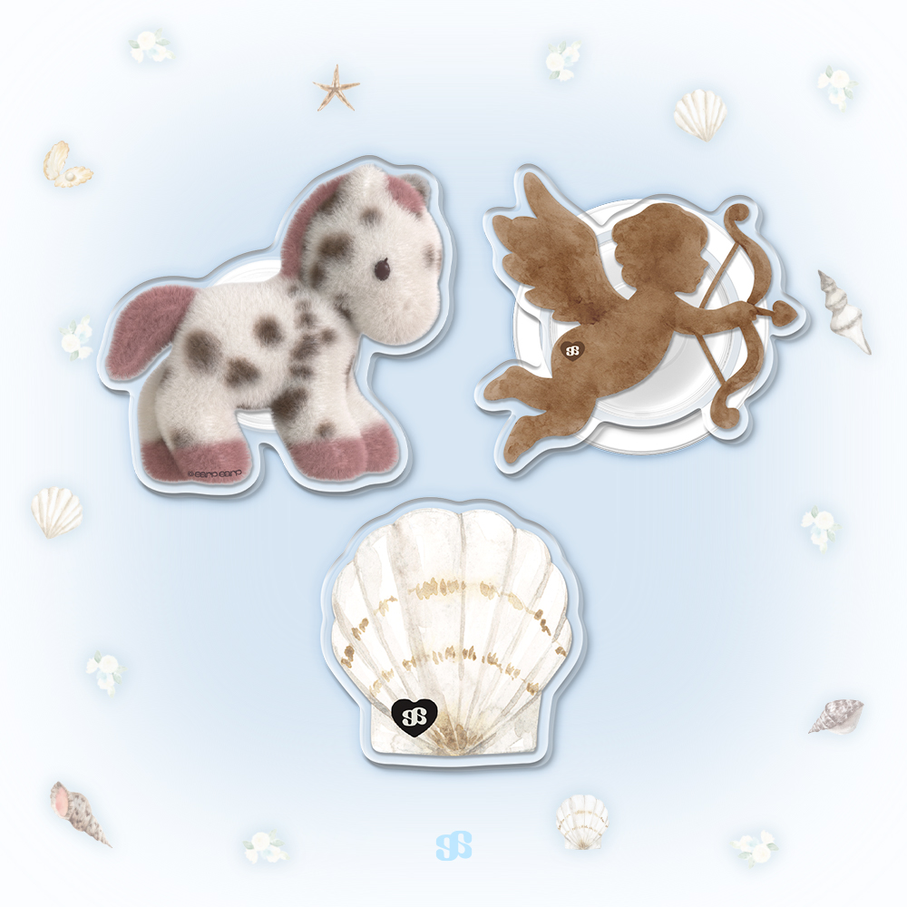 Vintage Mix 아크릴스마트톡 기본/맥세이프-7종