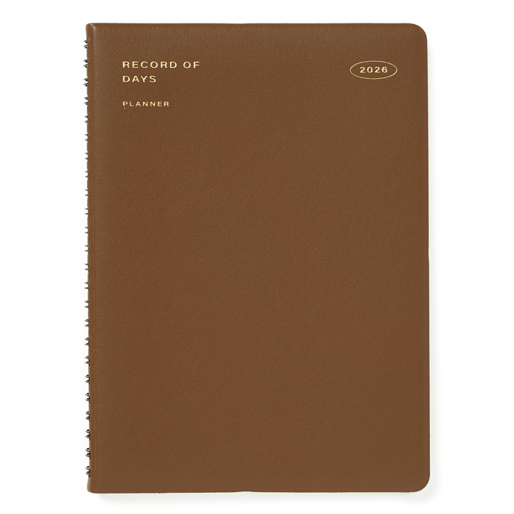 2026 브라운 스프링 다이어리 (04013912) 0001