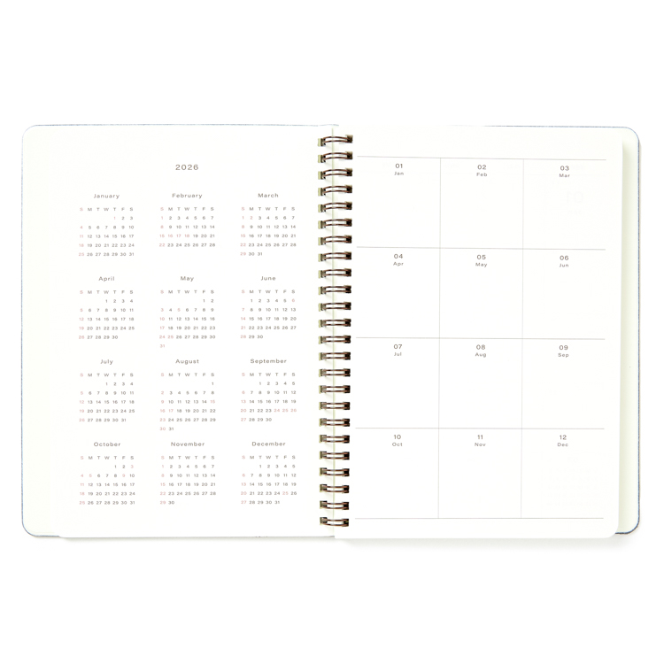 2026 브라운 스프링 다이어리 (04013912) 0002