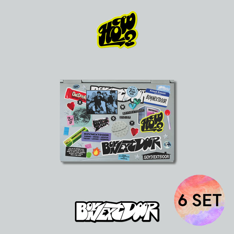 [6종 SET] 보이넥스트도어-EP 2집 HOW? (Sticker ver.)