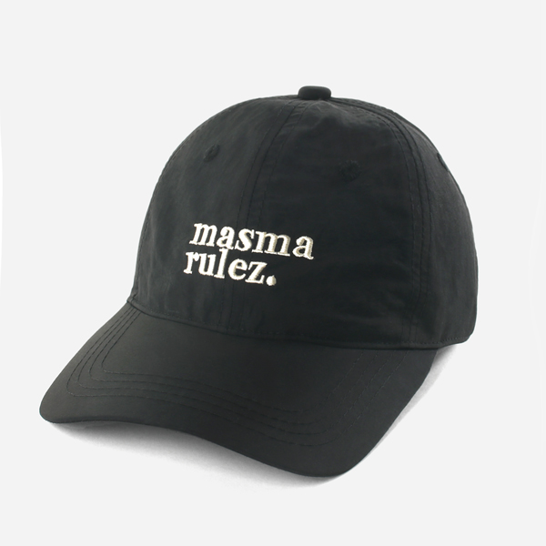 MSMRZ Logo Ball cap - Black 0002