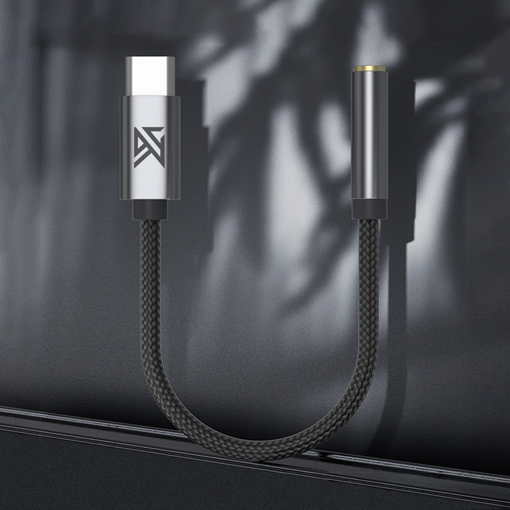 아트박스/애니클리어 애니클리어 C타입 to 3.5mm DAC 오디오 변환 젠더 KZ-AM01