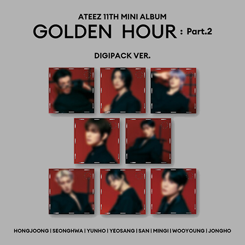 에이티즈 - 미니 11집 GOLDEN HOUR : Part.2 [디지팩 ver.]1종
