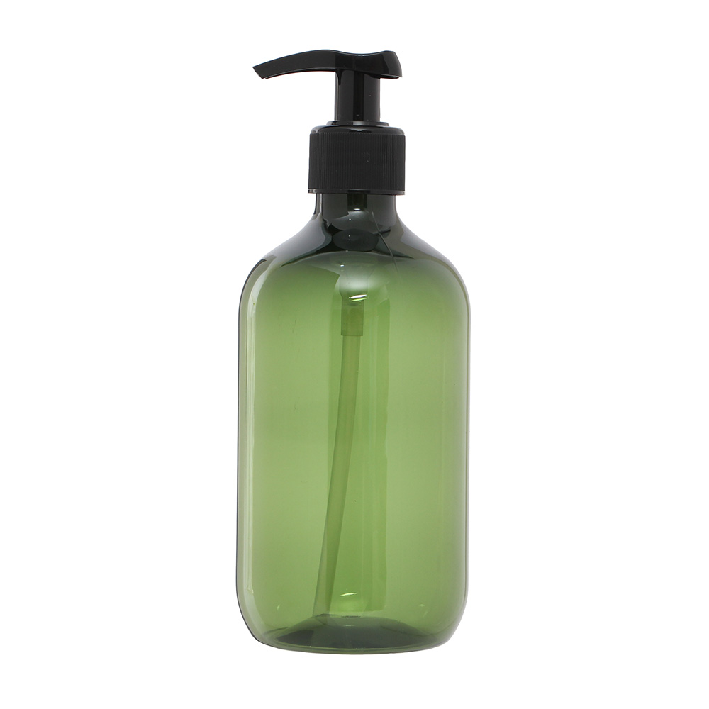 욕실 디스펜서 원통 샴푸용기(500ml/그린) 0013